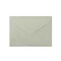 Premium Salbeigrün Briefumschlag aus Kunstdruckpapier mit dezenter metallischer Textur - Nebeliges Zuckerweiß