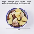 Modelo realista de cerdo estofado con patatas, accesorio de comida de 12,6 cm de diámetro - Pecho de Ternera con Patatas