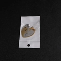 Cat couple puzzle necklace in gold and silver finish forming a heart shape - Heart Splicing / Gold & Silver Cat (Pendants Only)