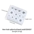 Sphere Bead Mold Without Hole ED#267
