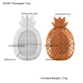 Moule silicone feuille ananas 245x153x26mm avec poids du produit fini de 179g - Moule à Plateau Ananas