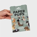 Creative 50-piece DIY paper puppy origami set for kids, artistic gift box held in hand - Dog Style / 50 Sheets