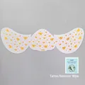 Golden freckle tattoo stickers with golden bow patterns for face makeup style K92006 - Bowknot Style (K92006)