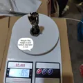Makroaufnahme der Buddha-Hand Räucherstäbchenhalter aus Messing mit 85g Gewicht - Großer Buddha Hand Lotus