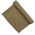 Quality khaki satin chiffon pleated scarf with a smooth texture and elegant drape - 180*70cm / Light Khaki (12#)
