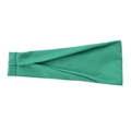 Green elastic knitted sports headband for running and yoga, non-slip sweat-absorbent style - Bright Green