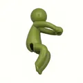 Grass green plant propagation buddy figurine for vase support and home decor - 1pc-Light Green