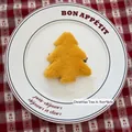 Yellow plush Christmas tree ornament for DIY decor and hanging crafts, size 9x8cm - Yellow Christmas Tree