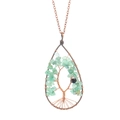 Green Aventurine with Chain