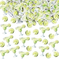 Kleurrijke citroen en margarita confetti voor tropische feesttafel decoratie van papier - Kleine Verpakking (Gemengde Stijl)