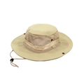 Chapeau de soleil kaki extérieur avec mesh respirant et mentonnière réglable - Taille Unique(58cm) / Beige