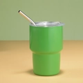 Green (5oz/Double-walled/With Straw)