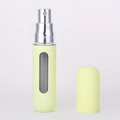 Portable 5ml pale yellow bottom-fill perfume atomizer with visible window - Milk Yellow