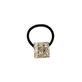 Square Crinkled 2.5cm / Silver