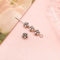 Hollow Flower Spacer Bead 6x6mm