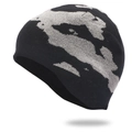 Warmer Herren Strickbeanie mit schwarz-grauem Camouflage-Muster für Winter und Skisport - Einheitsgröße / Graue Tarnung