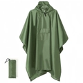 Army Green PU Coated with Pocket