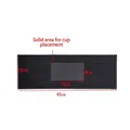 With Placement Area 45*15*1cm Black