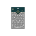 Stickers à ongles 3D en relief fleurs peintes à la main TS-1511 motifs floraux - Style de Fleur Dessinée à la Main en Relief TS-1511