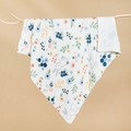 Soft six-layer cotton baby swaddle blanket with cute rabbit and floral print patterns - 4-Layer 110*110cm / Jungle Rabbit