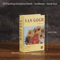 Vintage Van Gogh Sonnenblumen Deko-Buchbox für Büroregale, kleines Modell, Retro-Stil - Simulationsbuch / S / Sonnenblume