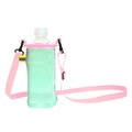 11*20cm / Vert clair et rose avec manchon de tasse