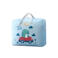 Blue dinosaur cartoon oxford fabric storage bag for kids bedding and clothes - Standard Blue Dinosaur - Medium