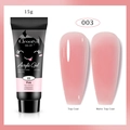 15ml UV Acryl-Verlängerungsgel in 03 Rosa mit glänzendem und mattem Finish-Effekt - 15ml 03 Rosa