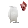 3D baby palm silicone mold for DIY candles and soap, height 9.5cm and width 6.6cm - Baby in Palm