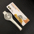 Large stainless steel manual lemon squeezer tool with premium retail packaging - Regular Style Lemon Squeezer (Color Box)