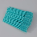Scovolini monouso ciano brillante con setole a spirale e manico in plastica liscia - Azzurro