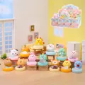 Set of twelve cute zodiac animal figurines holding natural crystal stones for desk - M397 Lucky Zodiac Crystal Set (12 Pieces) / Random One