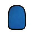 Blue microfiber beach toy storage bag with reinforced black trim for outdoor sand play - Sand Removal Cloth Blue 15x21cm
