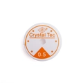 Hilo elástico Crystal Tec 0,5 mm transparente para joyas DIY y pulseras de cristal - 0.5mm