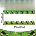 Tovaglia per festa trattore agricolo 274x130cm per decorazione compleanno dei bambini - Mietitrebbia/Fattoria 130*220cm
