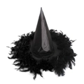 Black Furry Trim