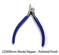 Blue handle 125mm sprue cutter pliers for DIY jewelry and model making crafts - 125X95mm Split Ring Pliers - Smooth
