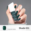 KUDAN nail polish in 031 Turquoise Green, high-gloss quick-dry formula in a 10ml glass bottle - 31#Turquoise Green