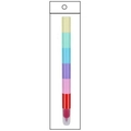 Stackable multicolor bear highlighter pen in transparent polybag for kids - Individual Bag / Block Colorful