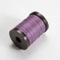 Round purple 0.4mm waxed thread for hand sewing wound on a dark plastic spool - 0.4mm/110m / #8 Light Purple