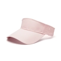 Adjustable pink cotton sun visor hat for sports and casual outdoor activities - Pink