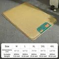 Kimpets cooling pet mat size chart with dimensions from M to 4XL for dogs and cats - L 60*50cm / Green Persimmon (Thickened)