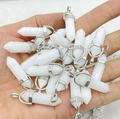 Nur Anhänger / Weißer Jade