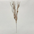 Sparkly 43cm golden glitter berry spray branch for Christmas tree and party decoration - Champagne Gold