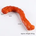 Lifelike PVC faux braised duck neck prop model weighing 89g with realistic texture - Duck Neck / No Closure