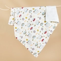 Space-themed cotton gauze baby swaddle with astronaut bears and planets pattern - 4-Layer 110*110cm / Outer Space