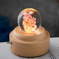 6cm Red Daisy - Music Box Castle in the Sky USB Plug-in