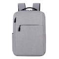 Gray Single Zip No USB