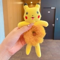Chouchou peluche Pikachu jaune mignon en matière douce pour enfants et femmes - Serre-tête En Peluche Pikachu