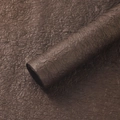 Handmade stone texture paper in dark chocolate brown for premium gift flower wrapping - 60cm x 3m / Mocha Brown
